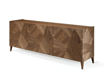 FRAMMENTI L411N - Walnut sideboard by Arte Brotto - view 2